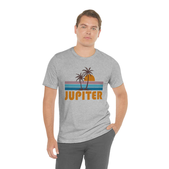 Jupiter, Florida T-Shirt - Retro Palm Tree Unisex Jupiter Shirt