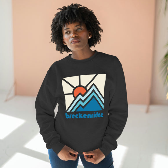Premium Breckenridge, Colorado Crewneck Sweatshirt - Retro Unisex Sweatshirt