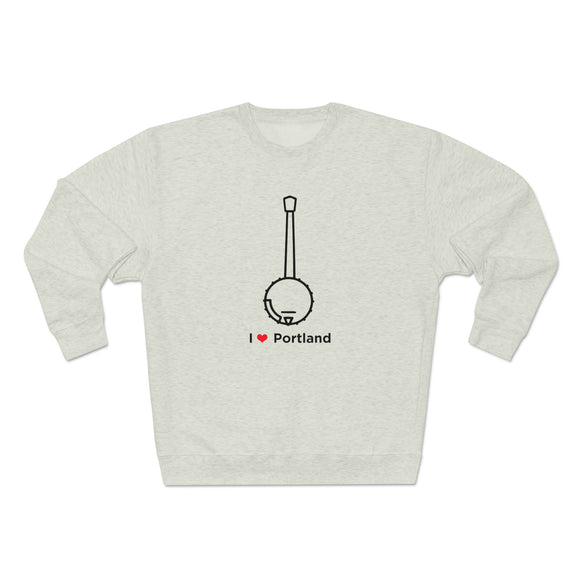 Premium Portland, Oregon Crewneck Sweatshirt - Retro Unisex Sweatshirt