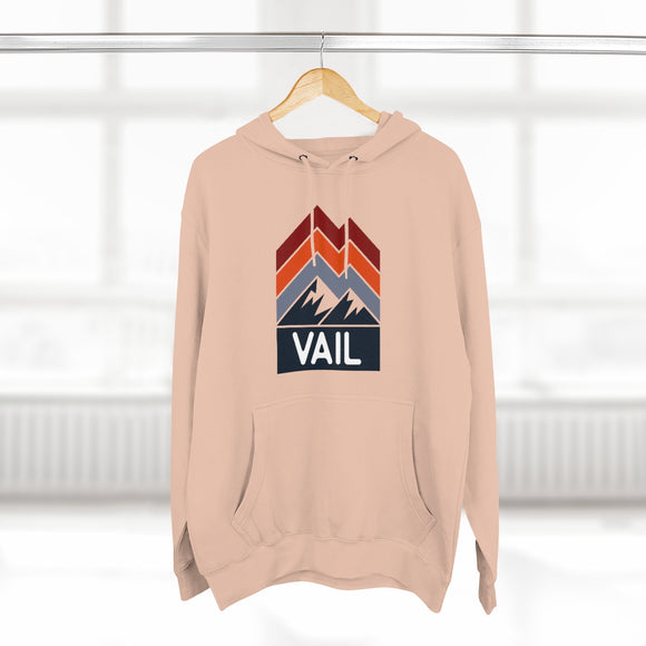 Premium Vail, Colorado Hoodie - Retro Unisex Sweatshirt