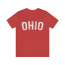 Ohio T-Shirt - Paint Text Unisex Ohio Shirt-22