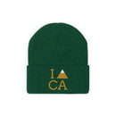 California Knit Beanie - Adult Embroidered I Heart / Love California Knit Hat-1