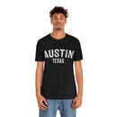 Austin, Texas Shirt - Paint Text Unisex Austin T-Shirt-9