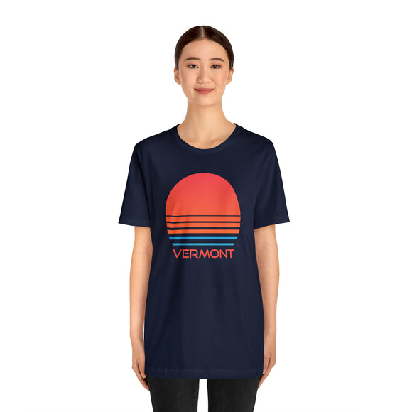 Vermont T-Shirt - Retro 80s Unisex Vermont Shirt