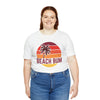 Beach Bum T-Shirt - Retro Palm Tree Unisex Beach Bum Shirt