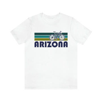 Buy white Arizona T-Shirt - Retro Mountain Bike Adult Unisex Arizona T Shirt