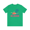 Melbourne, Florida T-Shirt - Retro Palm Tree & Beach Unisex Melbourne Shirt