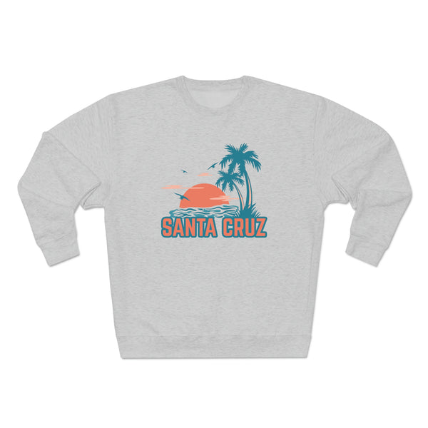 Premium Santa Cruz, California Sweatshirt - Unisex Premium Crewneck Sweatshirt