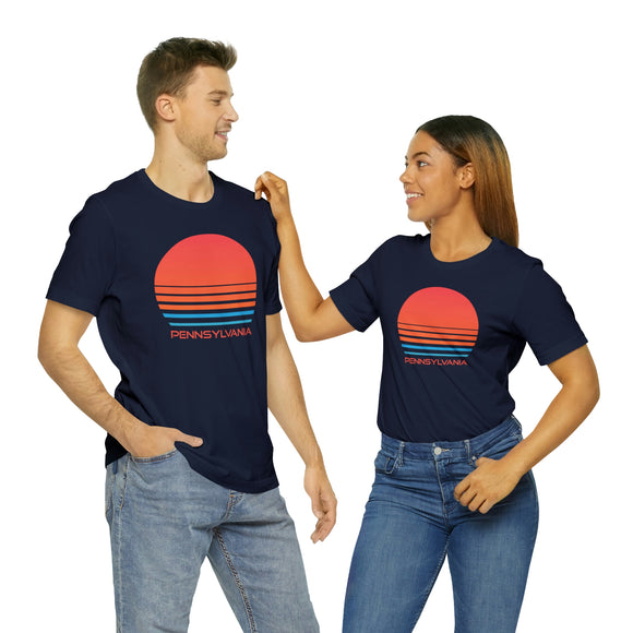 Pennsylvania T-Shirt - Retro 80s Unisex Pennsylvania Shirt