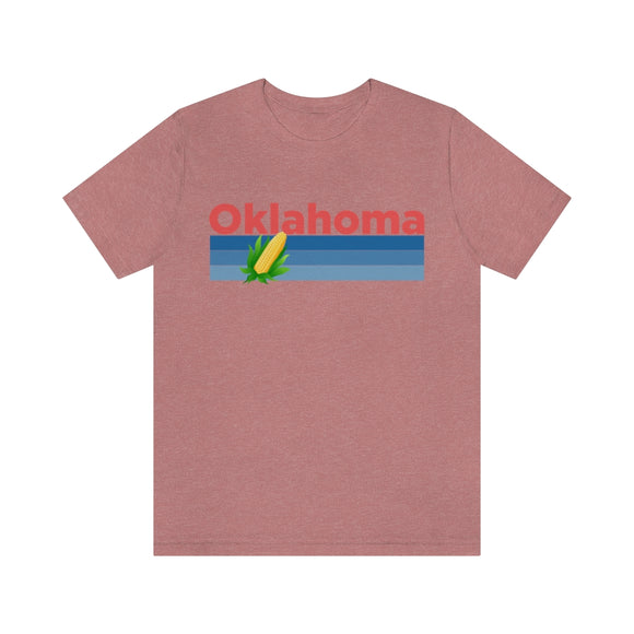 Oklahoma T-Shirt - Retro Corn Unisex Oklahoma Shirt