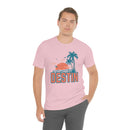 Destin, Florida T-Shirt - Retro Palm Tree & Beach Unisex Destin Shirt-70