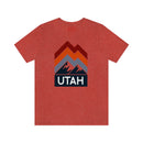 Utah T-Shirt - Retro Mountain Unisex Utah Shirt-55
