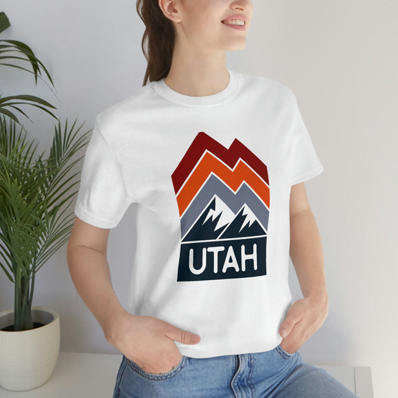 Utah T-Shirt - Retro Mountain Unisex Utah Shirt