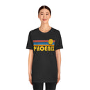 Phoenix, Arizona T-Shirt - Retro Sun Unisex Phoenix T Shirt-11