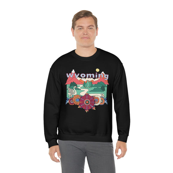 Wyoming Sweatshirt - Boho / Hippie Unisex