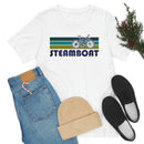 Steamboat T-Shirt - Retro Mountain Bike Adult Unisex Steamboat, Colorado T Shirt-16