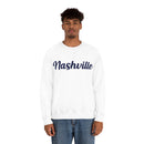Nashville, Tennessee Sweatshirt - Script Unisex-3