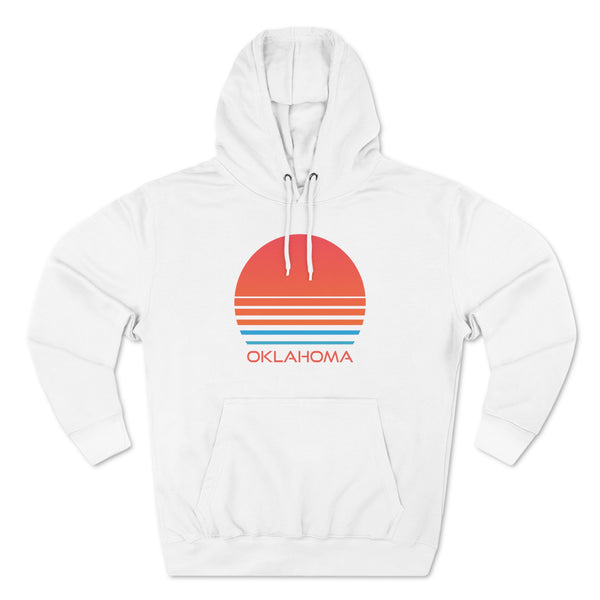 Premium Oklahoma Hoodie - Retro 80s Unisex Sweatshirt