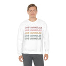 Los Angeles, California Sweatshirt - Retro Five Color Unisex-4