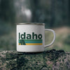 Idaho Camp Mug - Retro Camping Idaho Mug