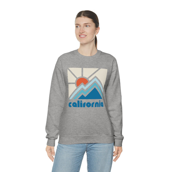 California Sweatshirt - Mountain & Sun Unisex