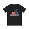 Longboat Key, Florida T-Shirt - Retro Palm Tree & Beach Unisex Longboat Key Shirt