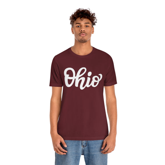 Ohio T-Shirt - Hand Lettered Unisex Ohio Shirt