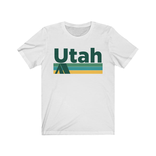Utah T-Shirt - Retro Camping Adult Unisex Utah T Shirt