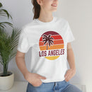 Los Angeles, California T-Shirt - Retro Palm Tree Unisex Los Angeles Shirt-7