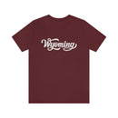 Wyoming T-Shirt - Hand Lettered Unisex Wyoming Shirt-21