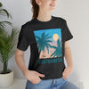 Southampton, New York T-Shirt - Retro Palm Tree & Beach Unisex Southampton Shirt