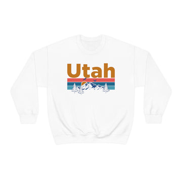 Utah Sweatshirt - Mountain & Birds Unisex