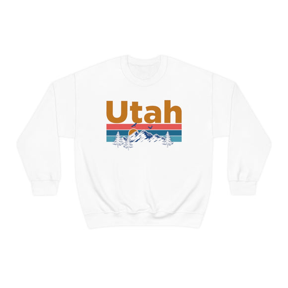 Utah Sweatshirt - Mountain & Birds Unisex