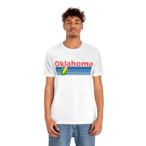 Oklahoma T-Shirt - Retro Corn Unisex Oklahoma Shirt