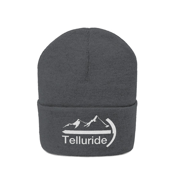 Telluride, Colorado Beanie - Mountaineer Unisex Telluride Knit Hat