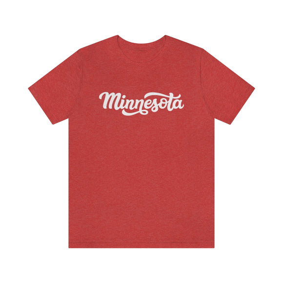 Minnesota T-Shirt - Hand Lettered Unisex Minnesota Shirt
