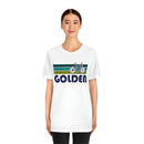 Golden T-Shirt - Retro Mountain Bike Adult Unisex Golden, Colorado T Shirt-11