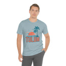 Tulum, Mexico T-Shirt - Retro Palm Tree & Beach Unisex Tulum Shirt-38