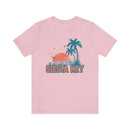 Siesta Key, Florida T-Shirt - Retro Palm Tree & Beach Unisex Siesta Key Shirt-65