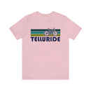 Telluride T-Shirt - Retro Mountain Bike Adult Unisex Telluride, Colorado T Shirt-55