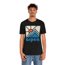 Aspen Shirt, Colorado Retro T-Shirt, Colorful Colorado tee, Aspen Mountain Shirt-9