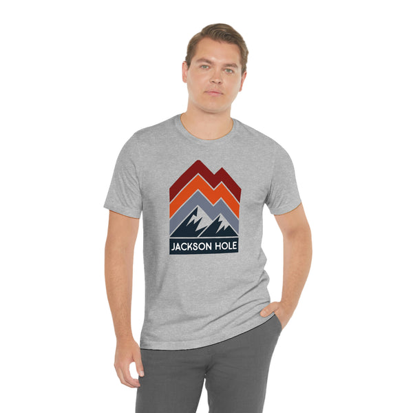 Jackson Hole, Wyoming T-Shirt - Retro Mountain Unisex Jackson Hole Shirt