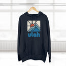 Premium Utah Hoodie - Min Mountain Unisex Sweatshirt-3