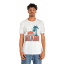 Miami, Florida T-Shirt - Retro Palm Tree & Beach Unisex Miami Shirt-16