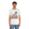 Miami, Florida T-Shirt - Retro Palm Tree & Beach Unisex Miami Shirt