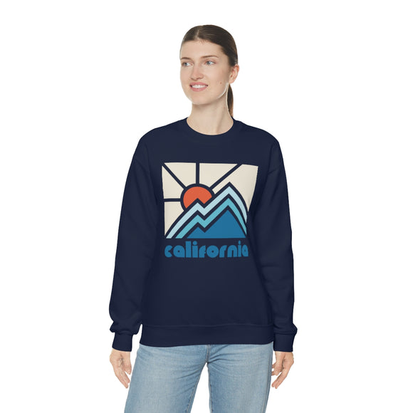 California Sweatshirt - Mountain & Sun Unisex