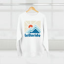 Premium Telluride, Colorado Crewneck Sweatshirt - Retro Unisex Sweatshirt-6