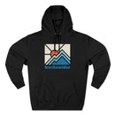 Premium Breckenridge, Colorado Hoodie - Min Mountain Unisex Sweatshirt-12