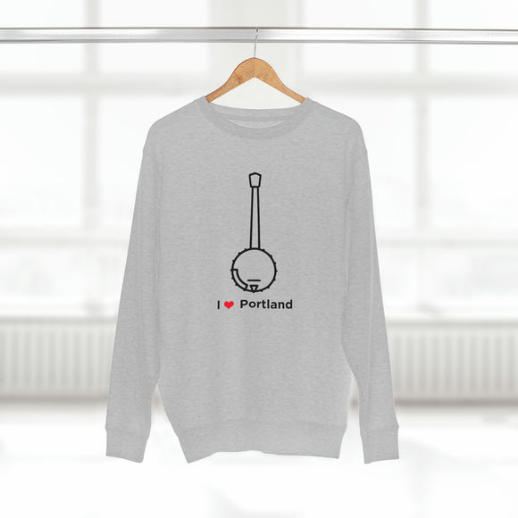 Premium Portland, Oregon Crewneck Sweatshirt - Retro Unisex Sweatshirt