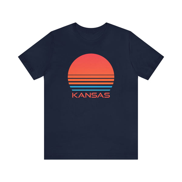 Kansas T-Shirt - Retro 80s Unisex Kansas Shirt